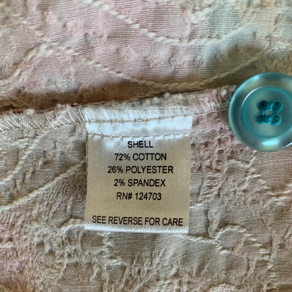 Joni B Light Textured Jacket Size Medium - Picture 7 of 7